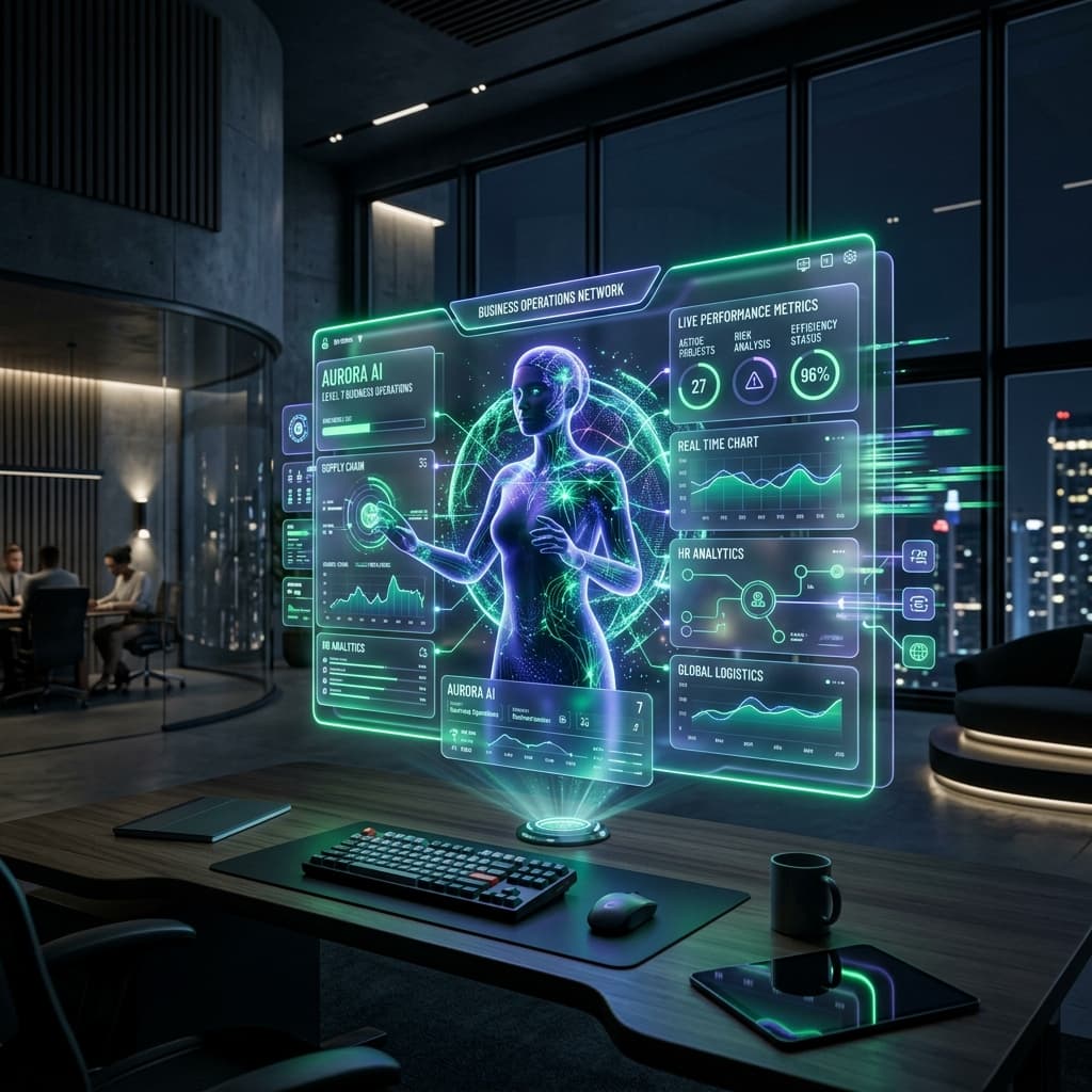 AI Digital Employee Autonomous Business Operations Interface