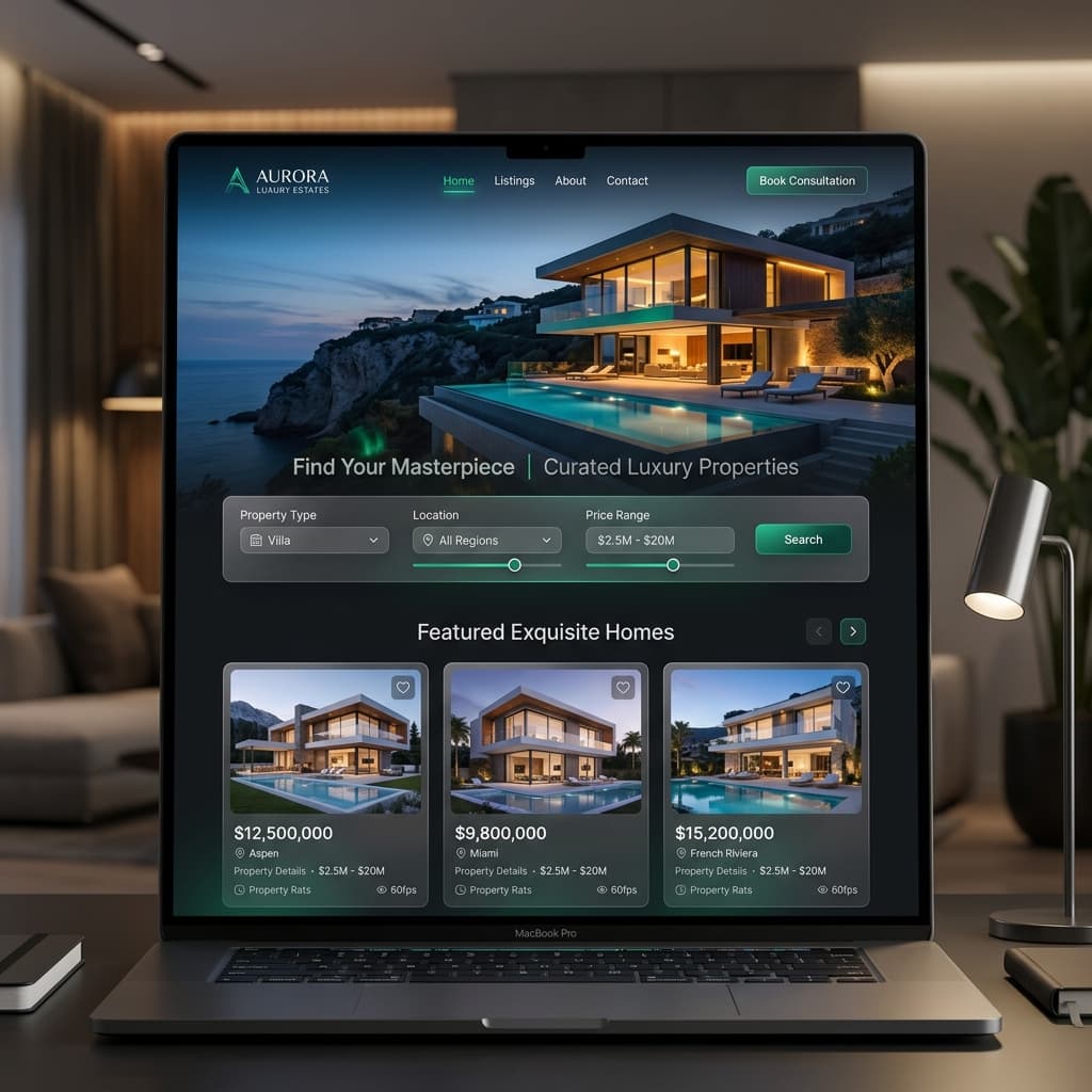 Luxury Property & Development Agency - Real Estate & Property Mantle Core Showcase