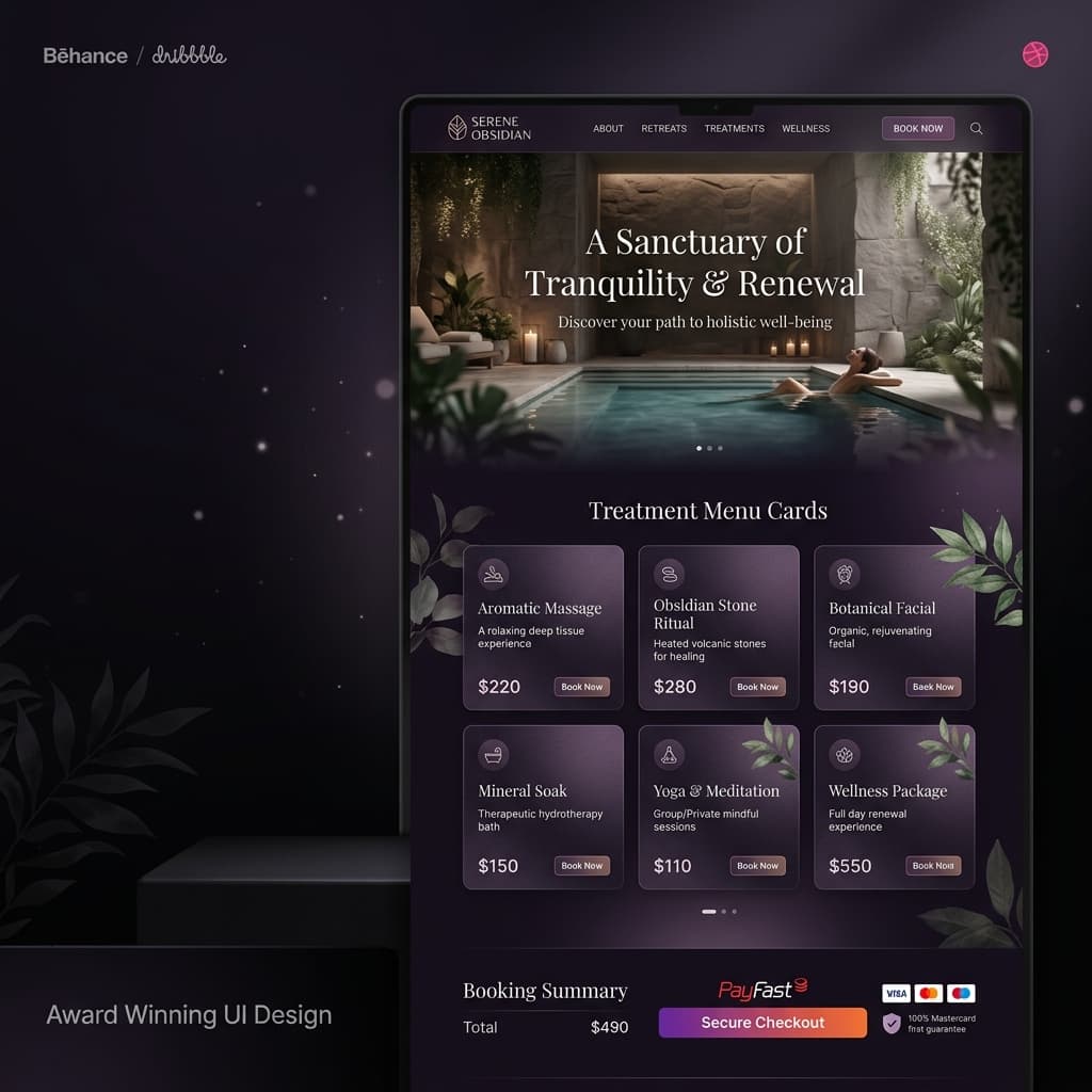 Luxury Spa & Retreat Sanctuary - Spa & Wellness Mantle Core Showcase